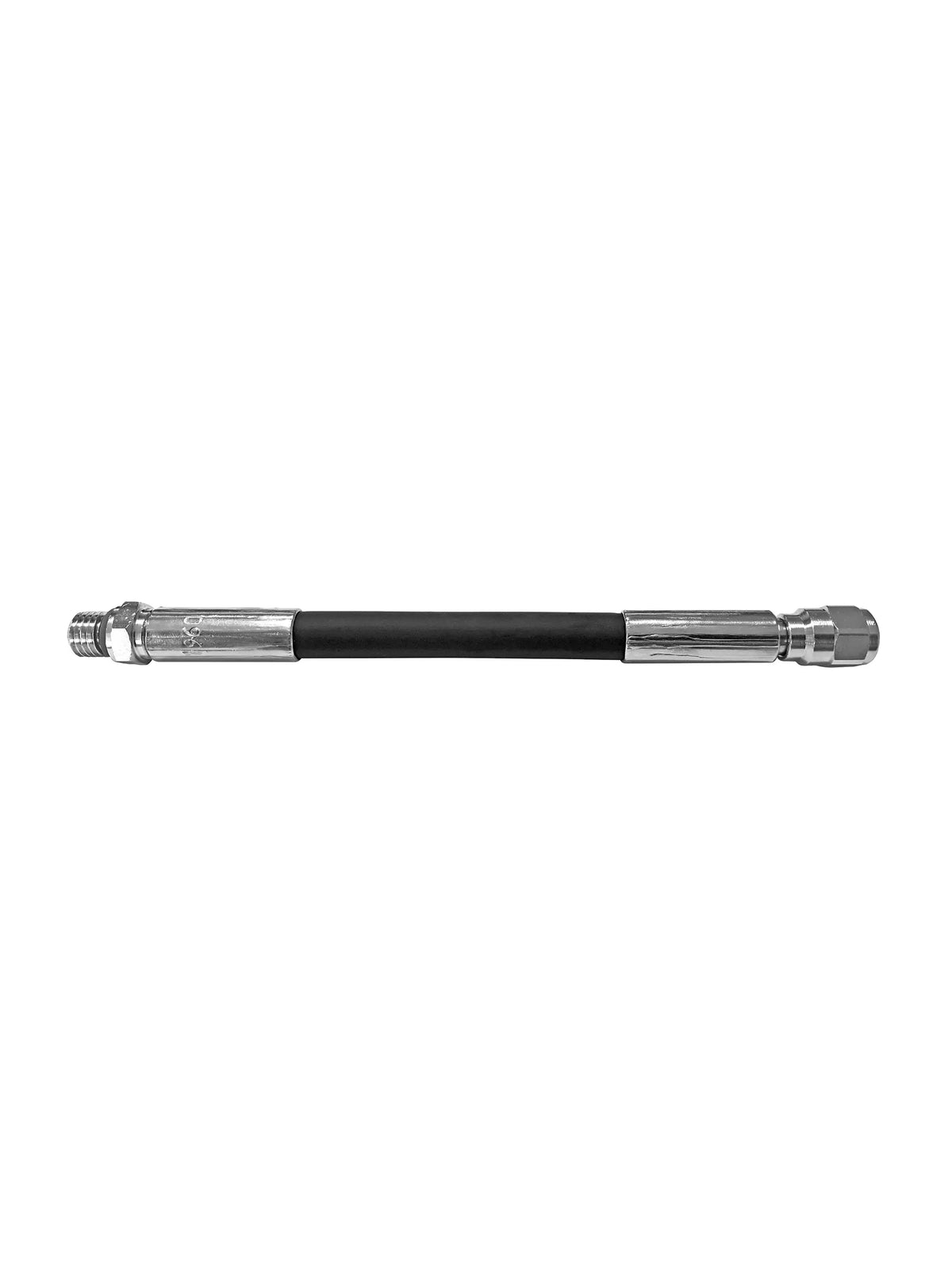 Mares 15 cm high pressure hose with chrome fittings at both ends