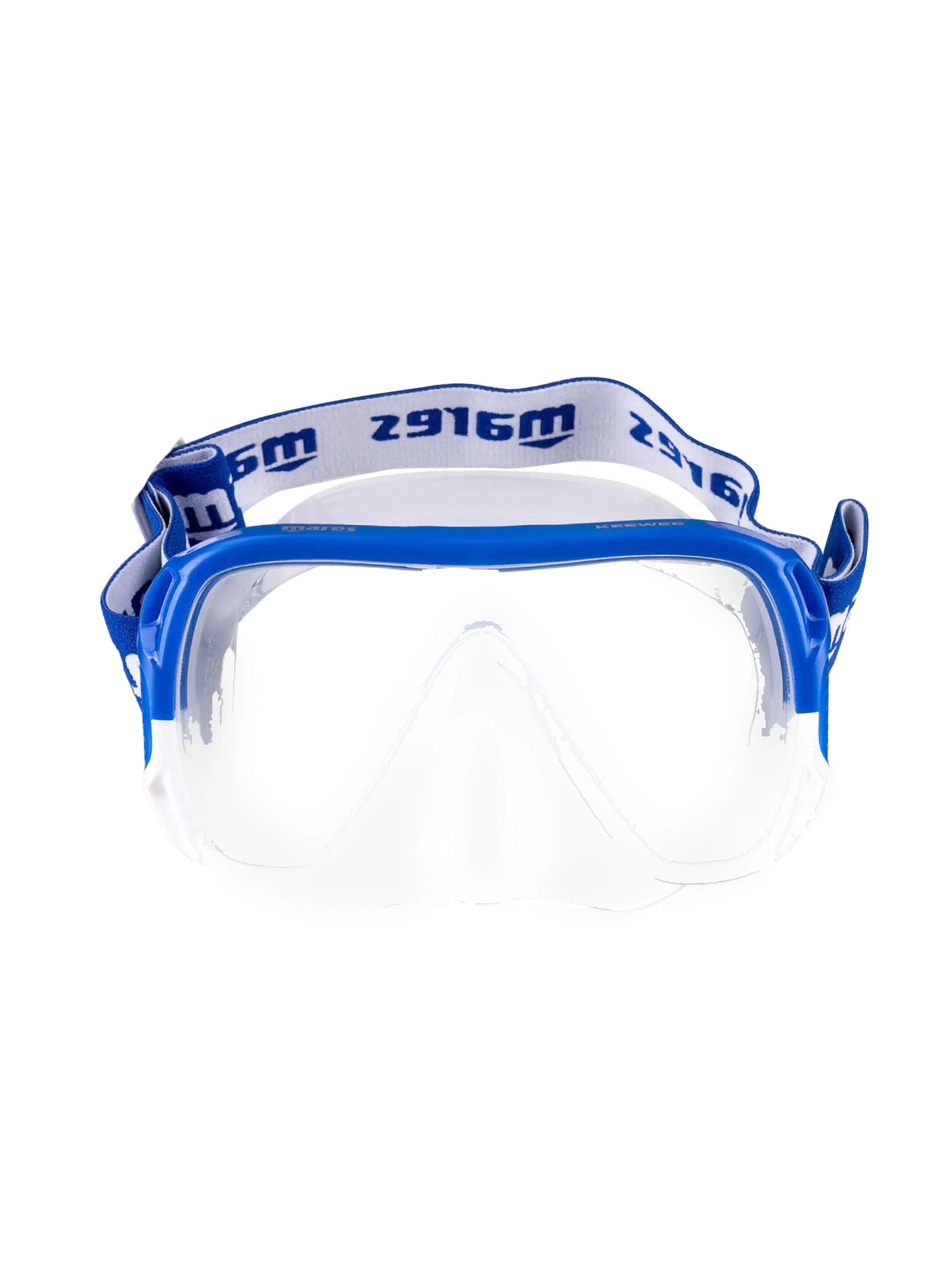 Mares Keewee mask and snorkel combo in blue, mask and snorkel together
