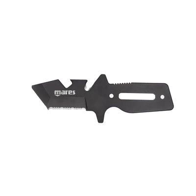 Mares Neutron compact multi-use dive knife in black
