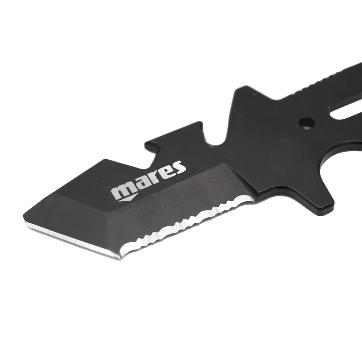 Mares Neutron compact multi-use dive knife in black