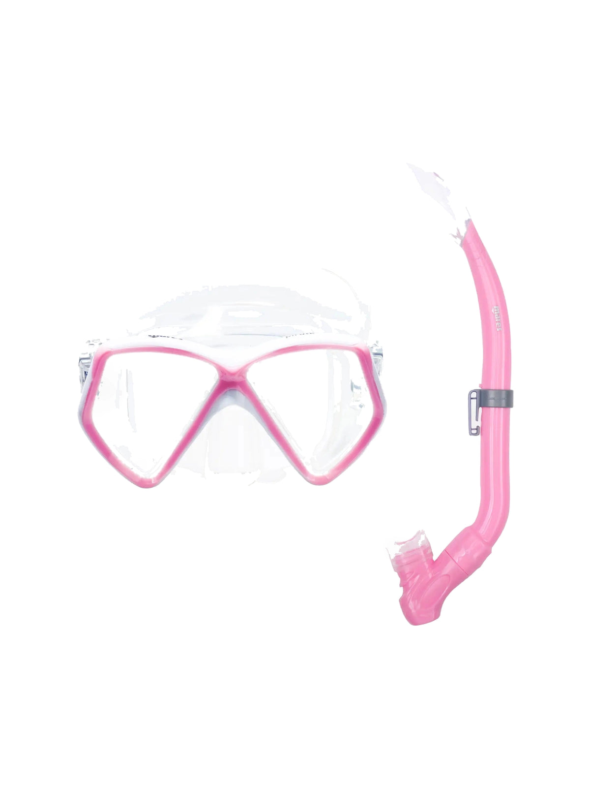 Mares Pirate junior mask and snorkel combo in blue, mask and snorkel together
