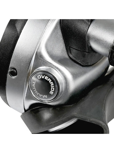 Close-up of the manual override knob on the Mares Planet second stage