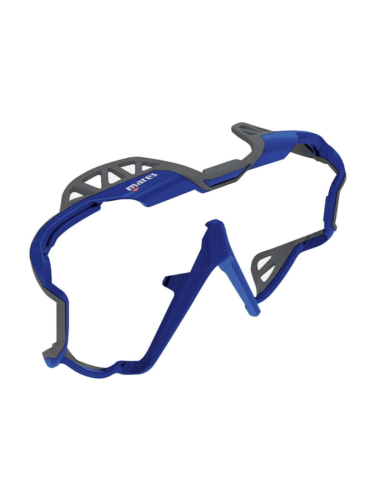 Mares Pure Wire replacement mask frame in aqua and white, product view