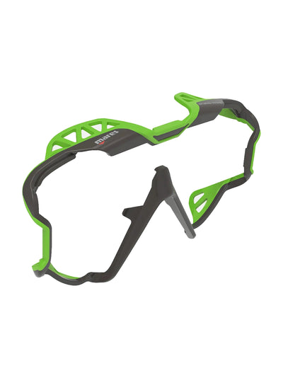 Mares Pure Wire replacement mask frame in lime, product view