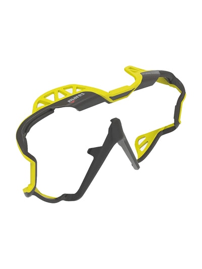Mares Pure Wire replacement mask frame in yellow, product view