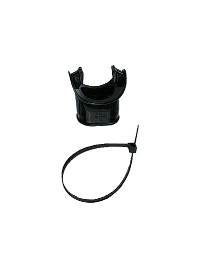 Mares small mouthpiece kit in black with its fitting strap