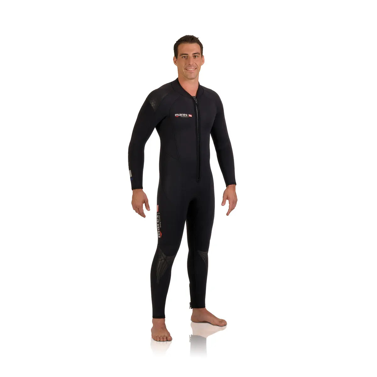 Mares Rover 5mm unisex one-piece overall in black, front view