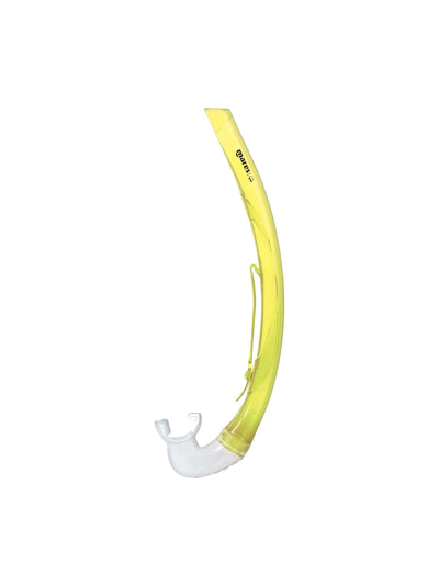 Mares Rover snorkel in yellow, side view