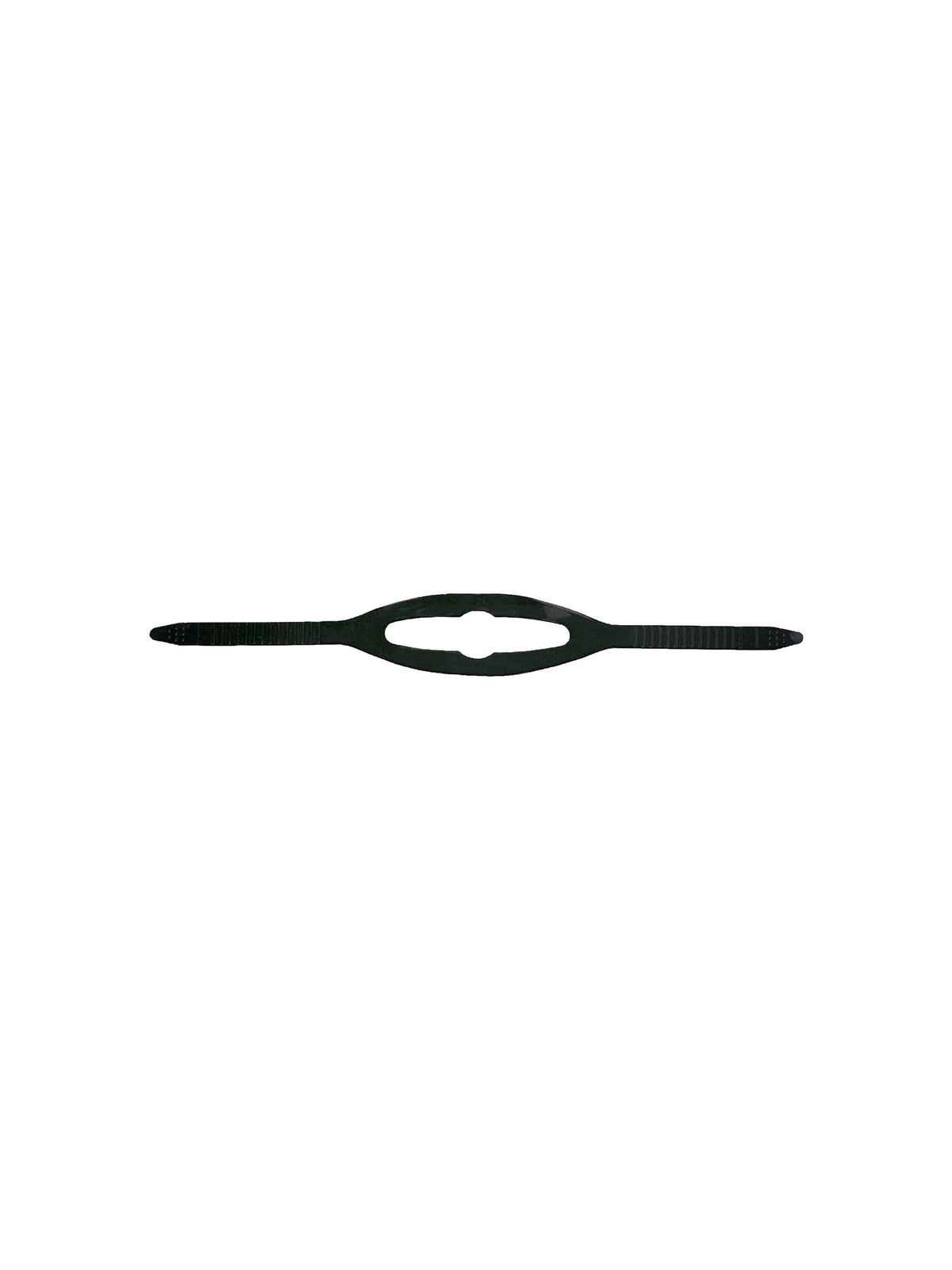 Mares silicone mask strap in black, product view