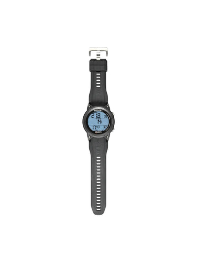 Mares Sirius L with the full black strap laid out