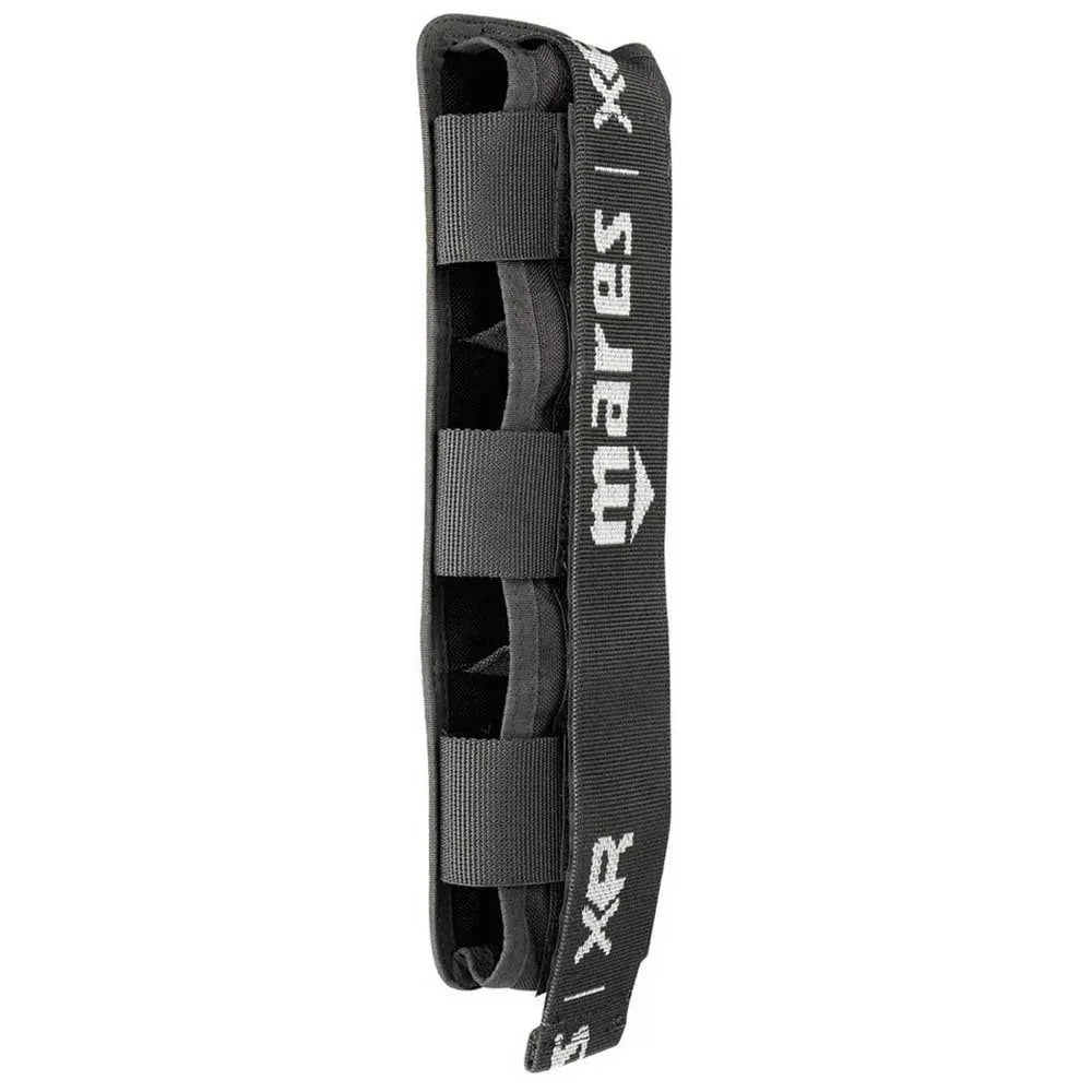 Mares XR S.T.R.A.W.S single tank weight pocket strip in black