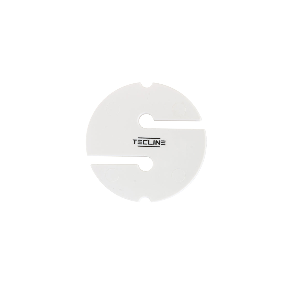 Tecline white cookie line marker, 5.5 cm