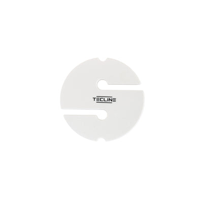 Tecline white cookie line marker, 5.5 cm