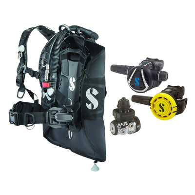 SCUBAPRO MK11 EVO / C370 regulator set with R105 octopus and Hydros Pro 2 BCD