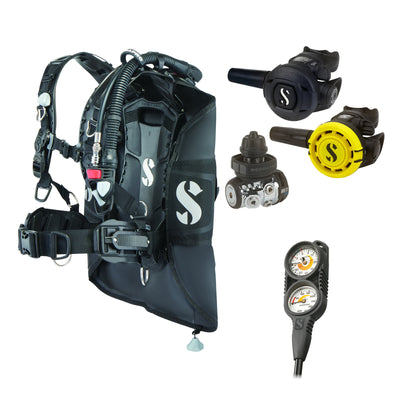 SCUBAPRO MK11 EVO / S270 regulator set with R105 octopus and Hydros Pro 2 BCD, with Compact Combo 2