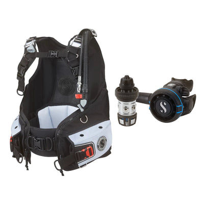 SCUBAPRO MK2 EVO / R105 regulator set with R105 octopus and Bella BCD