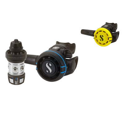 SCUBAPRO MK2 EVO / R105 regulator with yellow R105 octopus