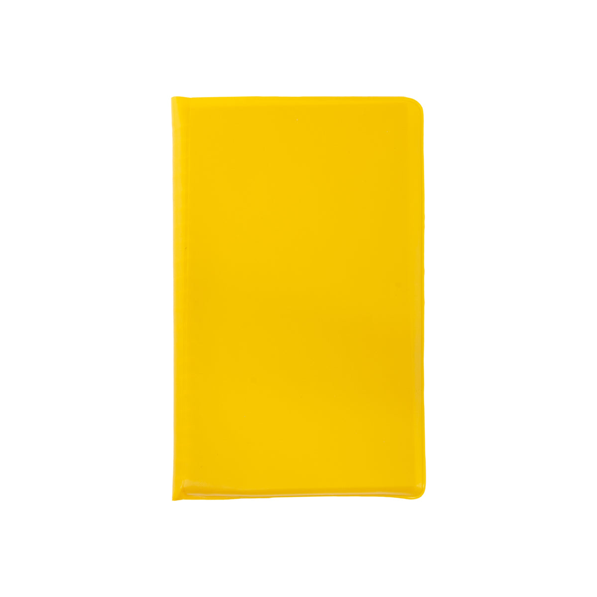 Scubatech wet notes notebook with yellow cover, closed