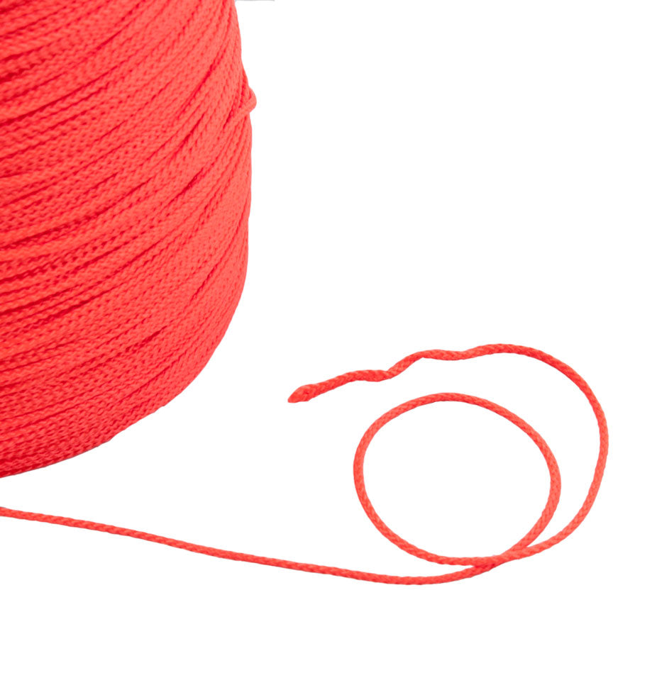 Tecline white braided nylon line for reels and spools