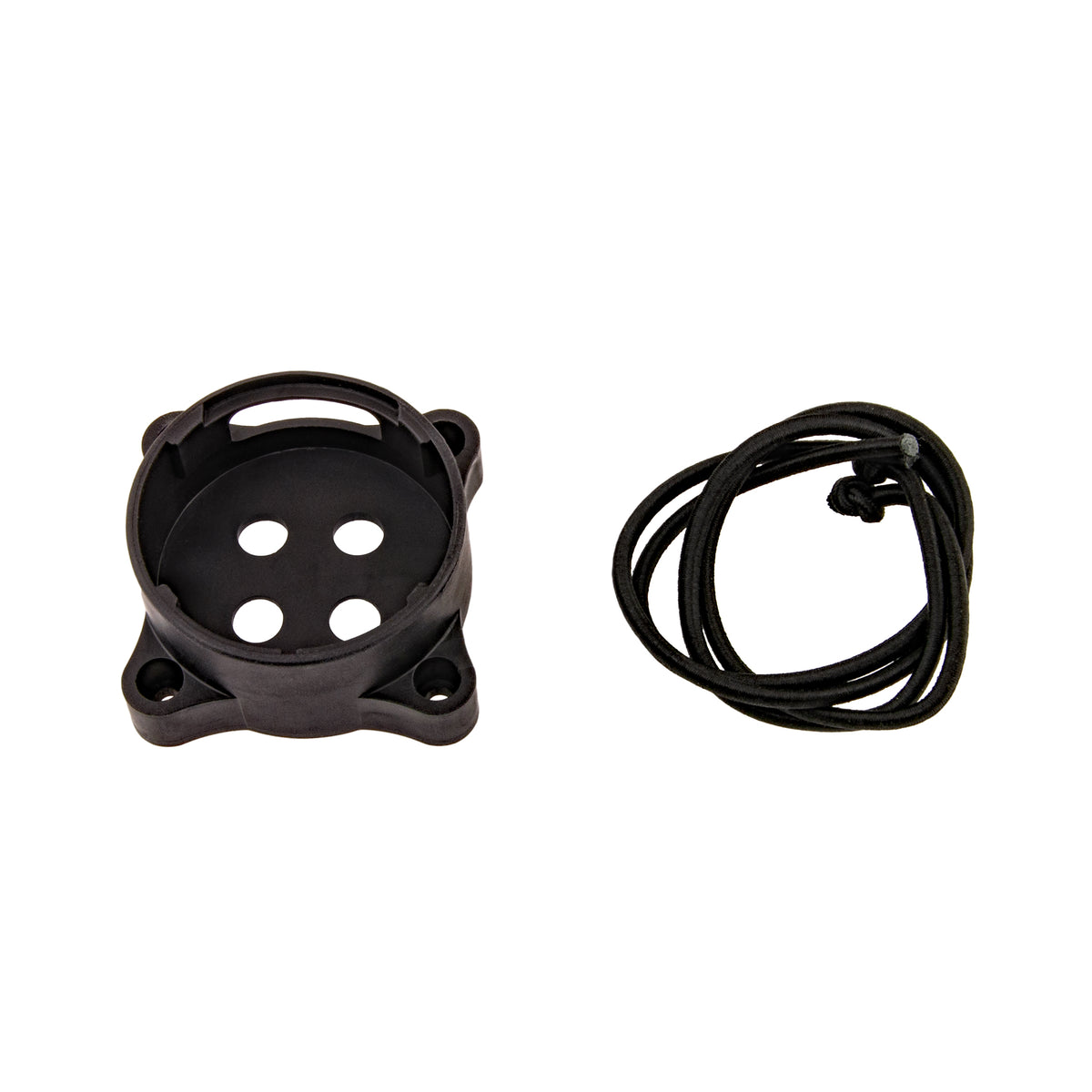 Tecline bungee mount housing for the Suunto SK-7 compass with elastic cords