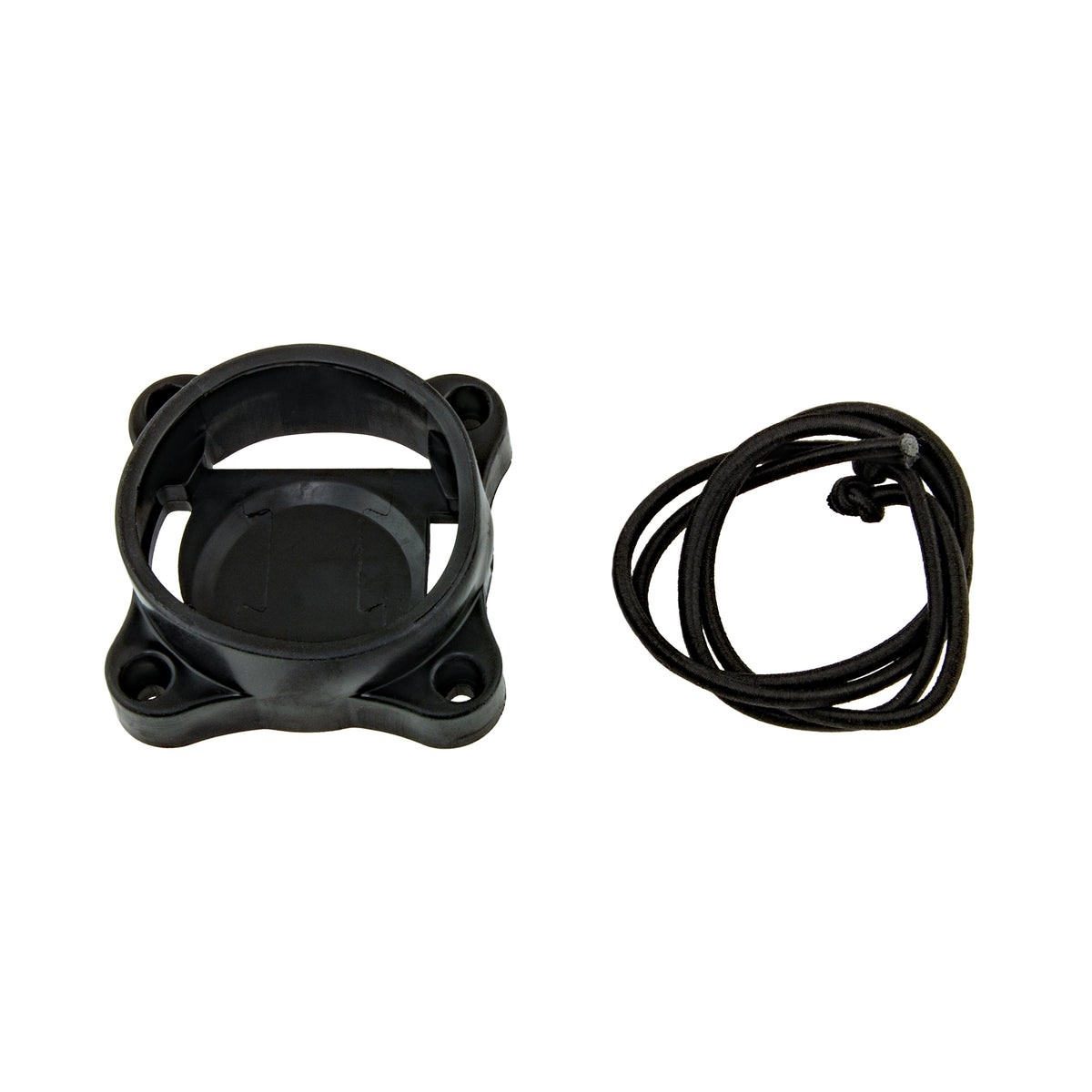 Tecline bungee mount housing for the Suunto SK-7 compass with elastic cords