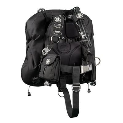 OMS Comfort Harness III Signature with a black Deep Ocean 2.0 Wing