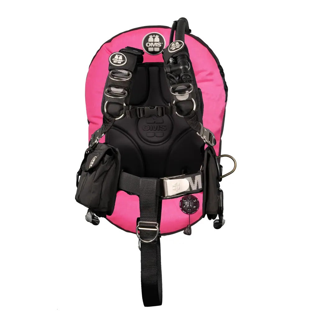OMS Comfort Harness III Signature with a black Performance Mono Wing 27 lb