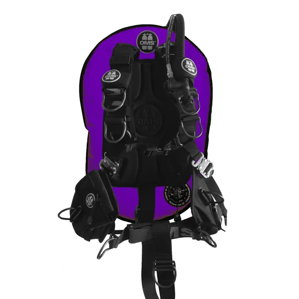 OMS Comfort Harness III Signature with a black Performance Mono Wing 27 lb