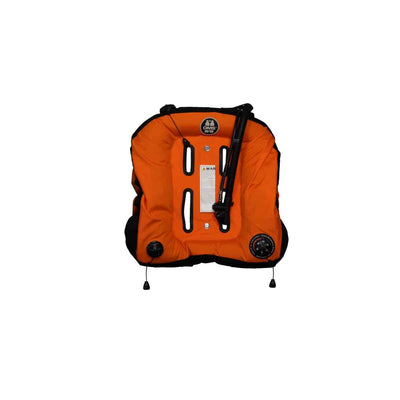 OMS Deep Ocean 2.0 Wing in lava orange, adjustable 60 lb lift