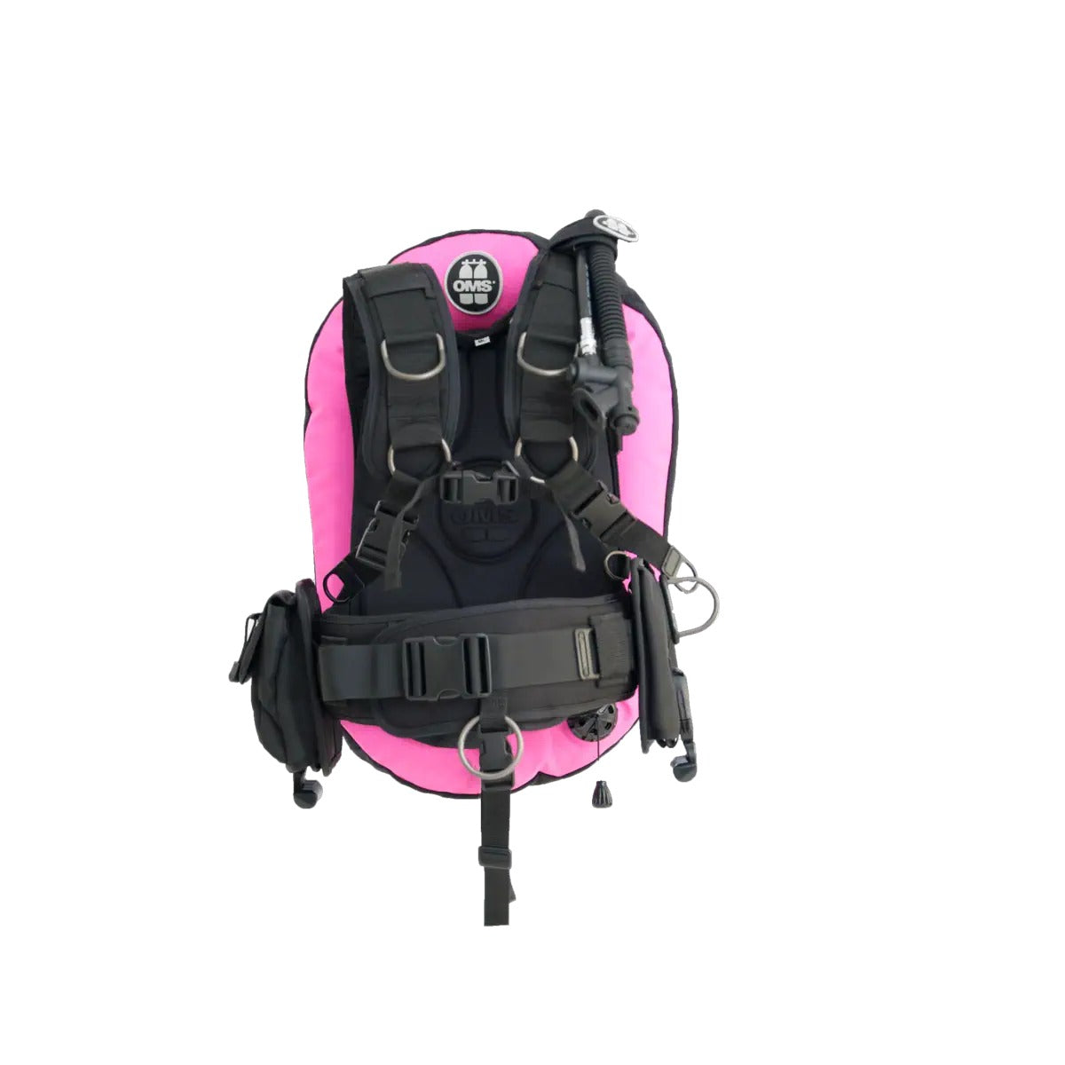 OMS IQ Lite CB backpack with weight pockets and a black Performance Mono Wing 27 lb