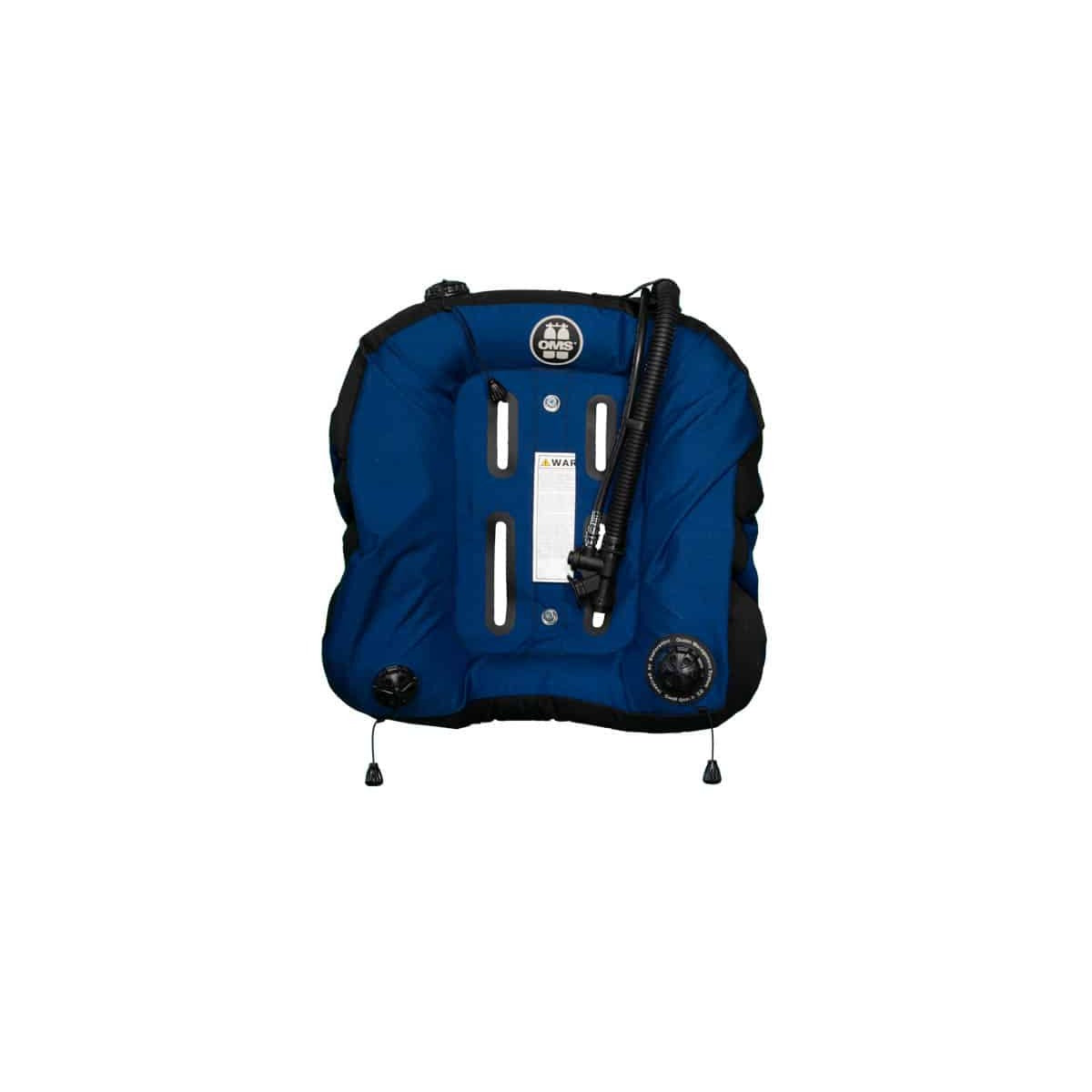 OMS Deep Ocean 2.0 Wing in ocean blue, as supplied in the SmartStream harness set