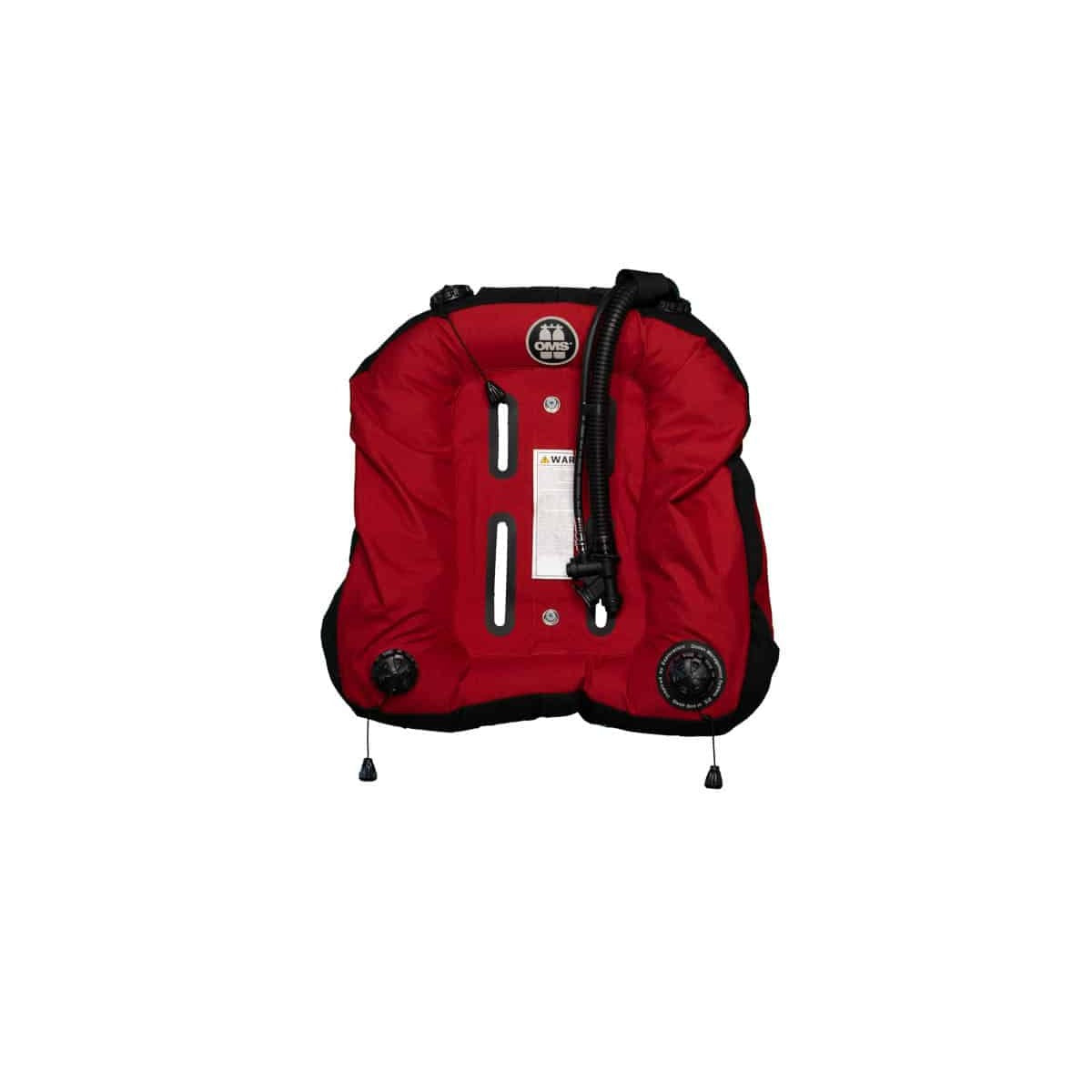 OMS Deep Ocean 2.0 Wing in red, as supplied in the SmartStream harness set