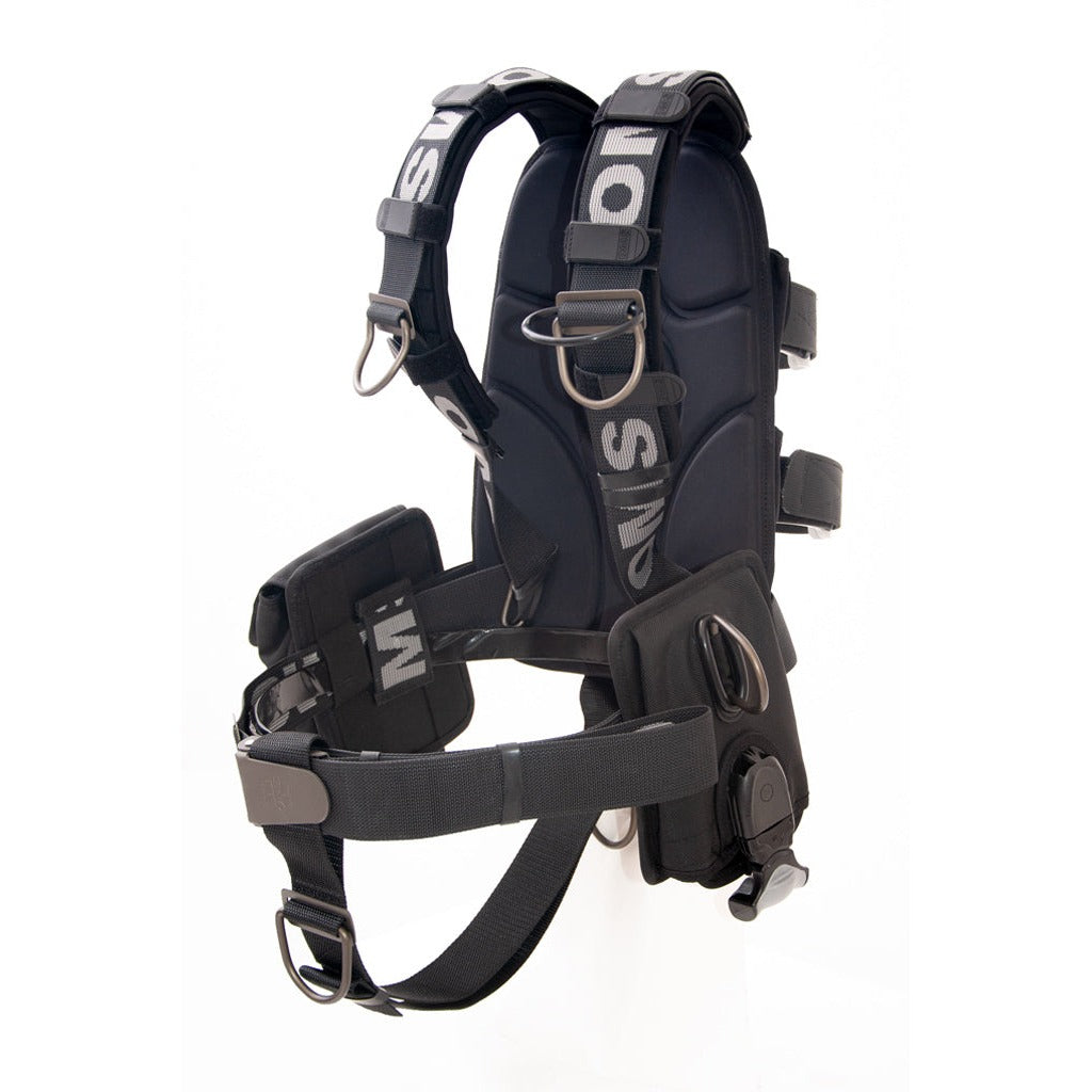 OMS SmartStream Signature System with back pad, shoulder pads and vertical weight pockets