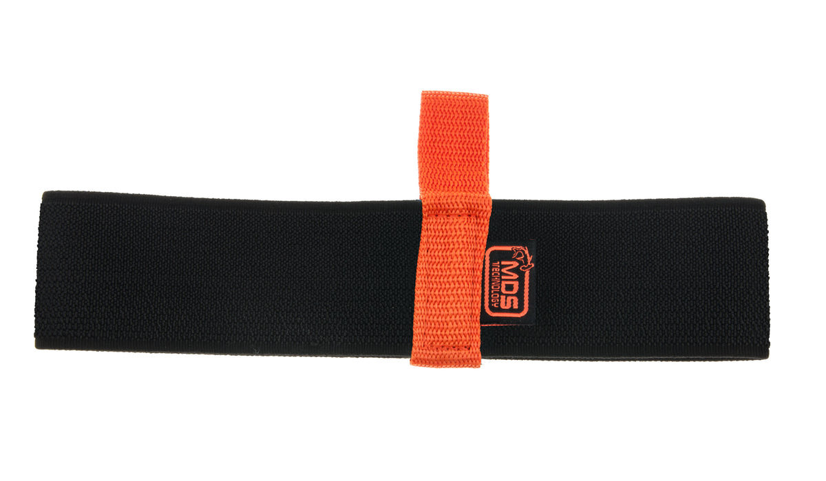 Tecline elastic stage band for 5.7 L cylinders with orange pull tab
