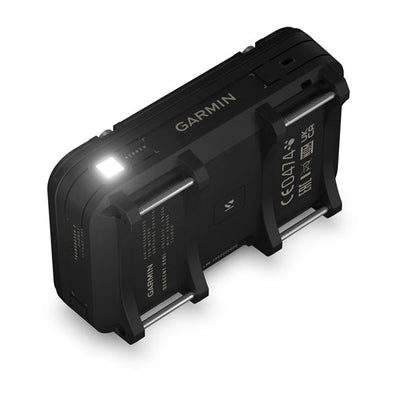 Garmin Descent X50i with the integrated dive light switched on