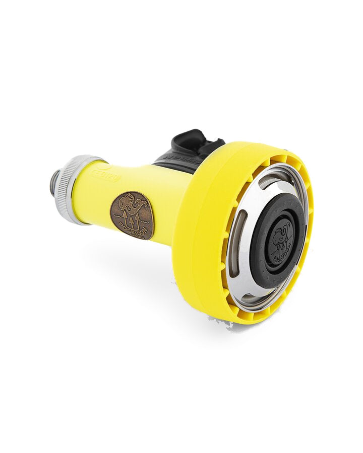 Poseidon Cyklon second stage octopus in yellow with side purge