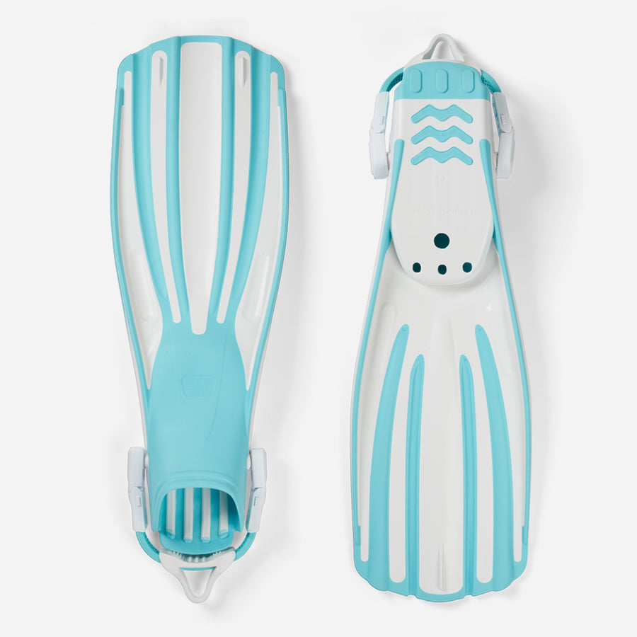 REC FIN AQUA/WHITE