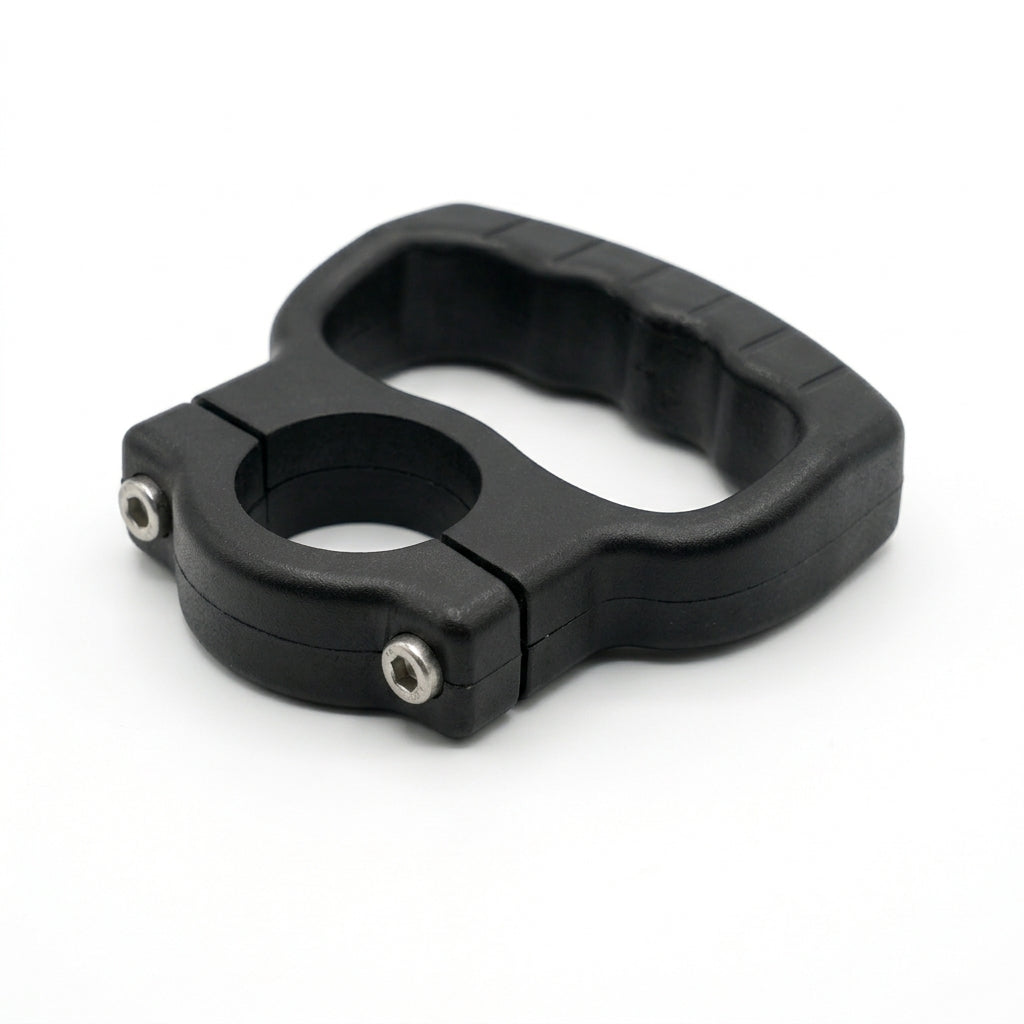 San-O-Sub fixed cylinder handle from the side, showing the clamp bolt