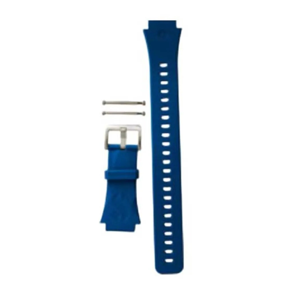 SCUBAPRO Luna 2.0 blue silicone wrist strap with pins