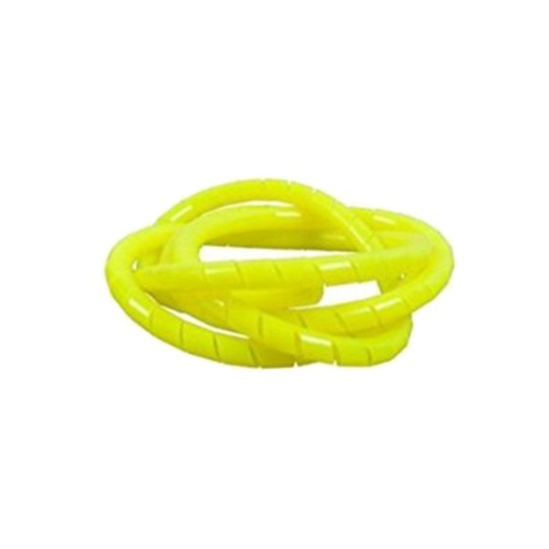 Scubatech spiral hose wrap in fluoro yellow