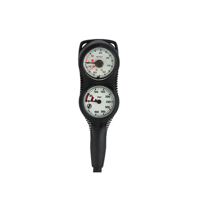 Scubatech Mini Combo IIG console in black with bar and metre dials