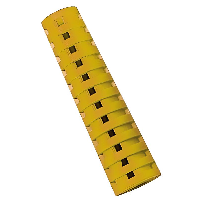 Scubatech yellow segmented plastic hose protector