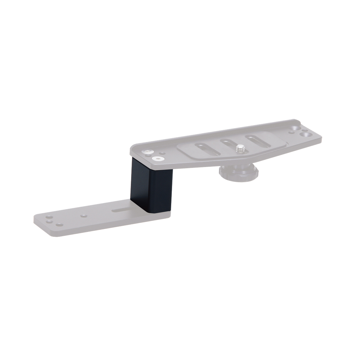 Sea & Sea SA8 Camera Tray Extension, black spacer shown between tray plates drawn in grey