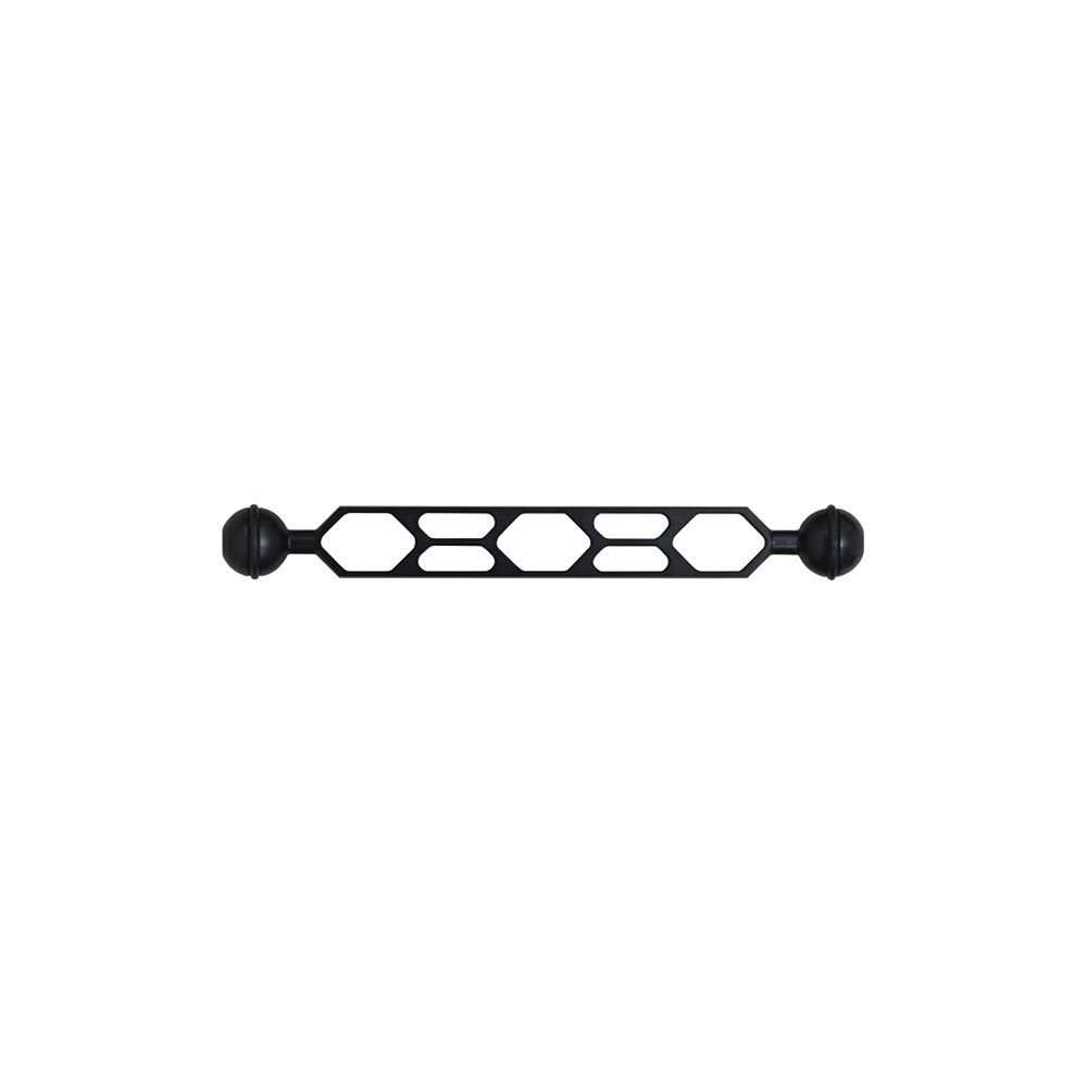 Sea & Sea SA8 Double Ball Arm S, short cut-out aluminium arm with a ball at each end