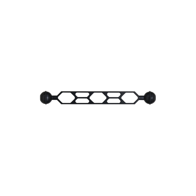 Sea & Sea SA8 Double Ball Arm M, medium cut-out aluminium arm with a ball at each end