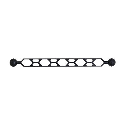 Sea & Sea SA8 Double Ball Arm L, long cut-out aluminium arm with a ball at each end