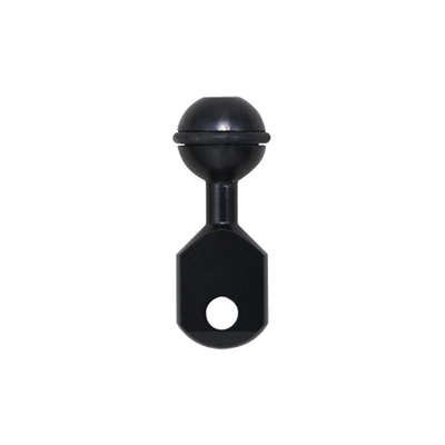 Sea & Sea SA8 Strobe Head S, short stem between a ball and a YS mounting plate