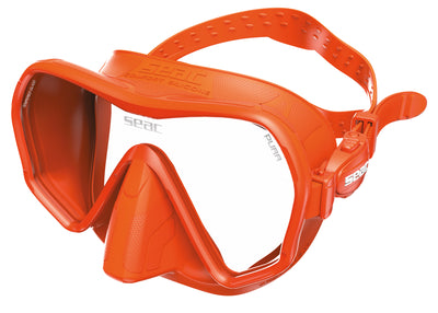 SEAC Pura frameless mask in orange