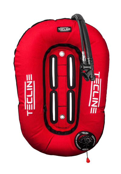 Tecline Donut 13 wing in red, the red wing option for the Start Mono set