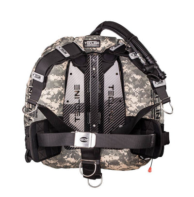Tecline Donut 22 Special Edition Carbon set in camo grey with carbon backplate and DIR harness